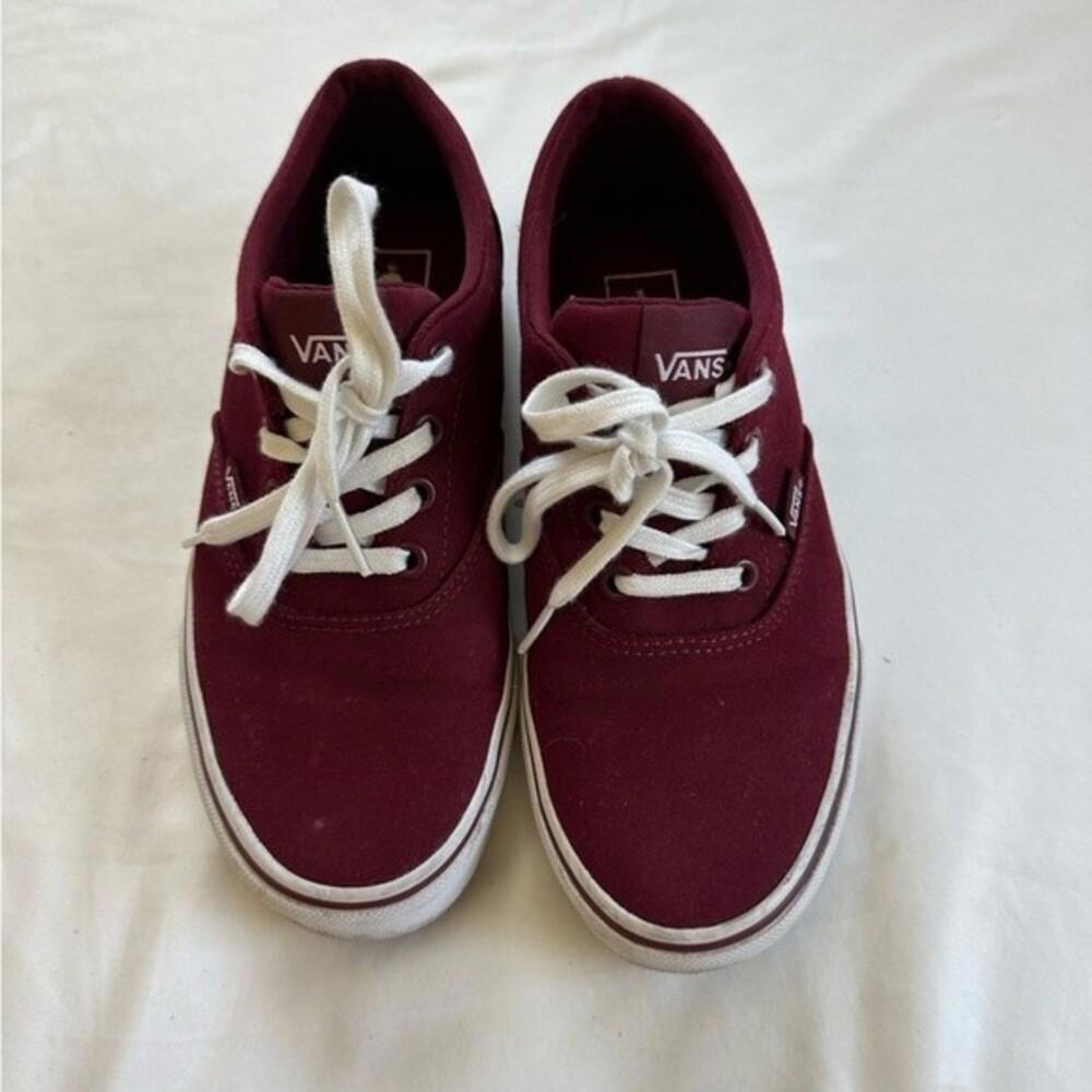 Vans Authentic low top Maroon shoes